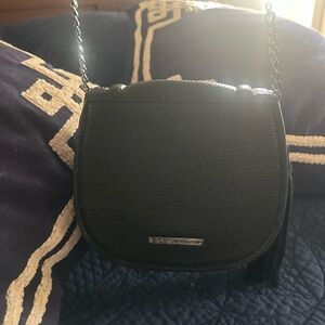 BCBGeneration crossbody bag. Black leather